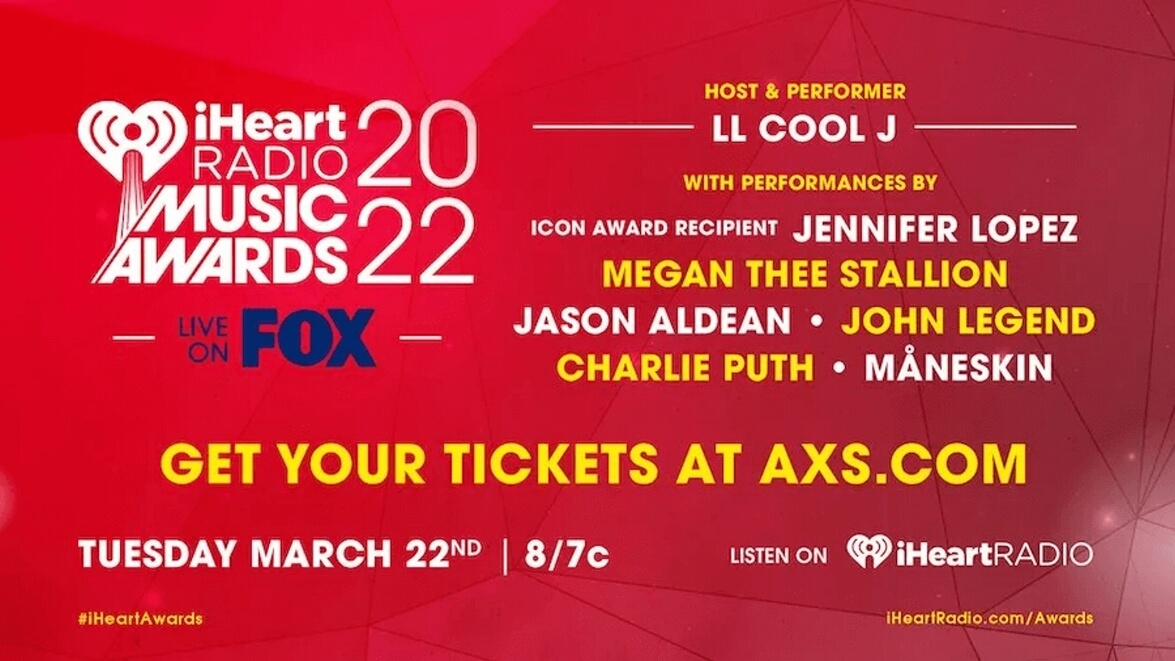 2022 iHeart Radio Music Awardsの出演者が新たに発表！ノミネート一覧リストあり