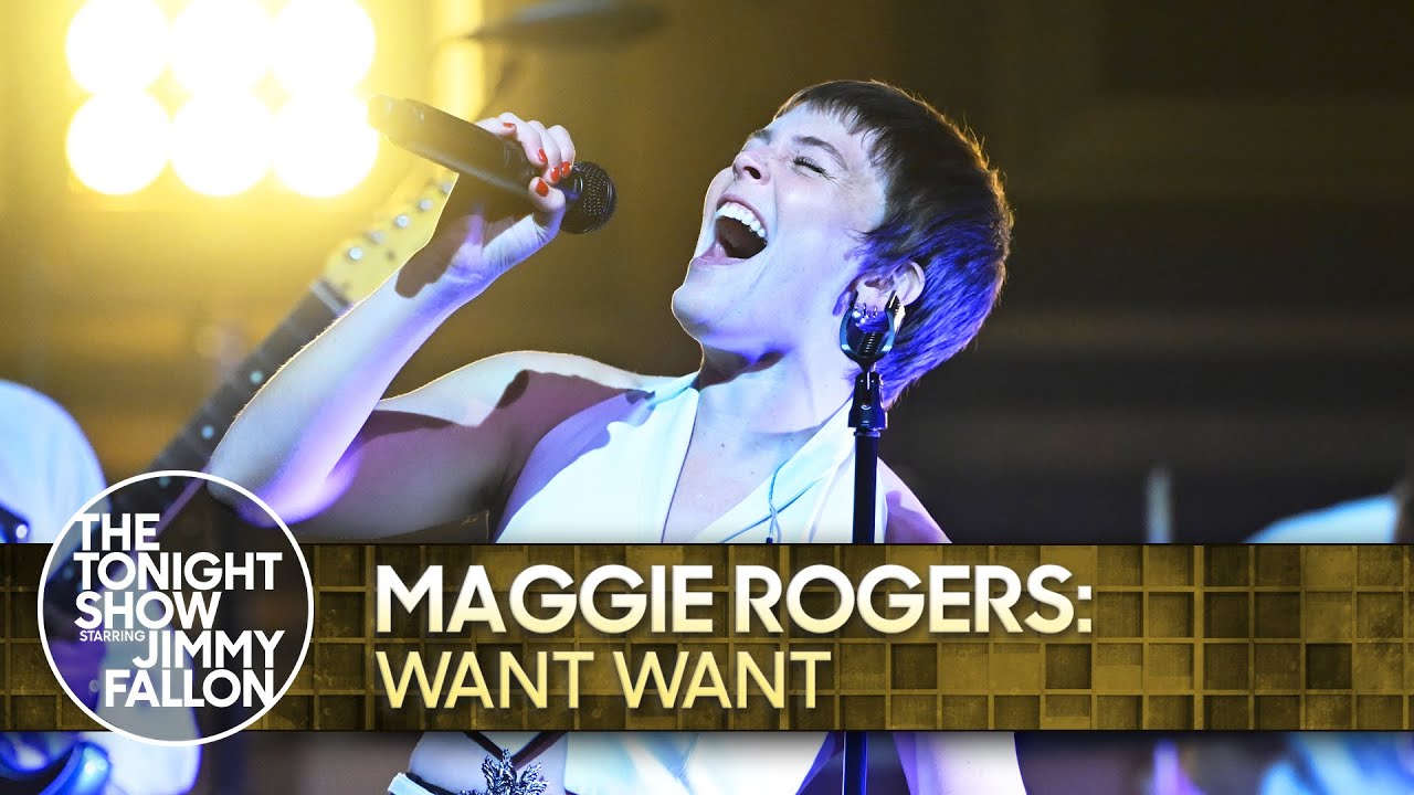 マギー・ロジャースがジミー・ファロンの米人気テレビ番組に出演し披露された「Want Want」のパフォーマンス・ビデオが公開