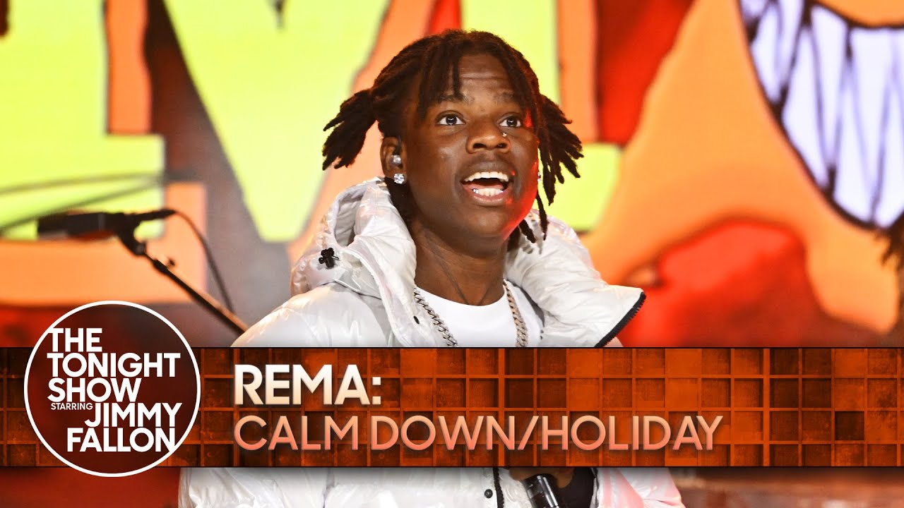 ナイジェリア出身シンガー、レマがジミー・ファロンの米人気テレビ番組に出演し披露した「Calm Down」と「Holiday」のパフォーマンス映像が公開