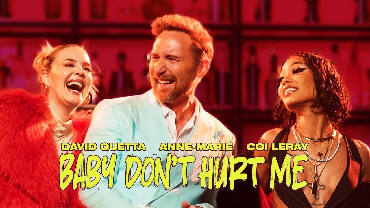 デヴィッド・ゲッタがアン・マリー、コイ・リレイとのコラボ曲「Baby Don't Hurt Me」のミュージック・ビデオを公開