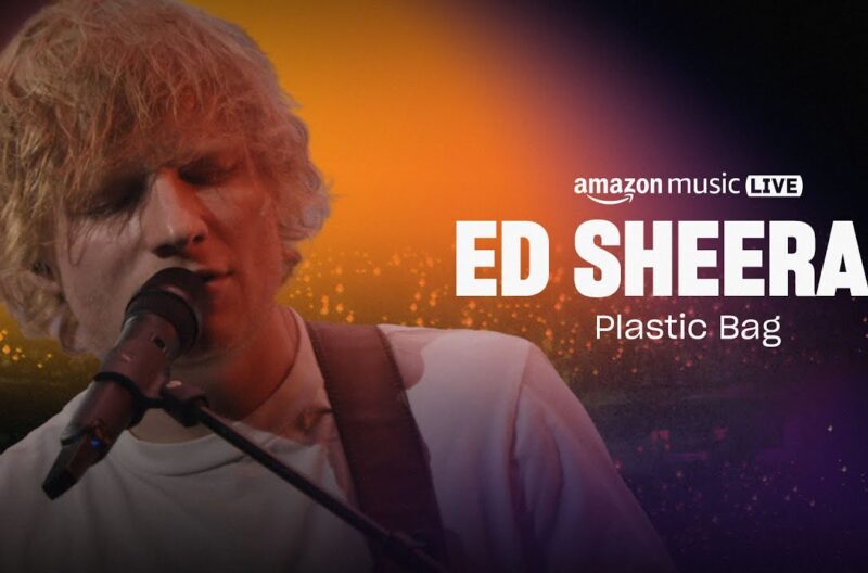 エド・シーランがAmazon Music Live のシーズン2に出演し新作アルバムから「Plastic Bag」をパフォーマンスした映像を公開
