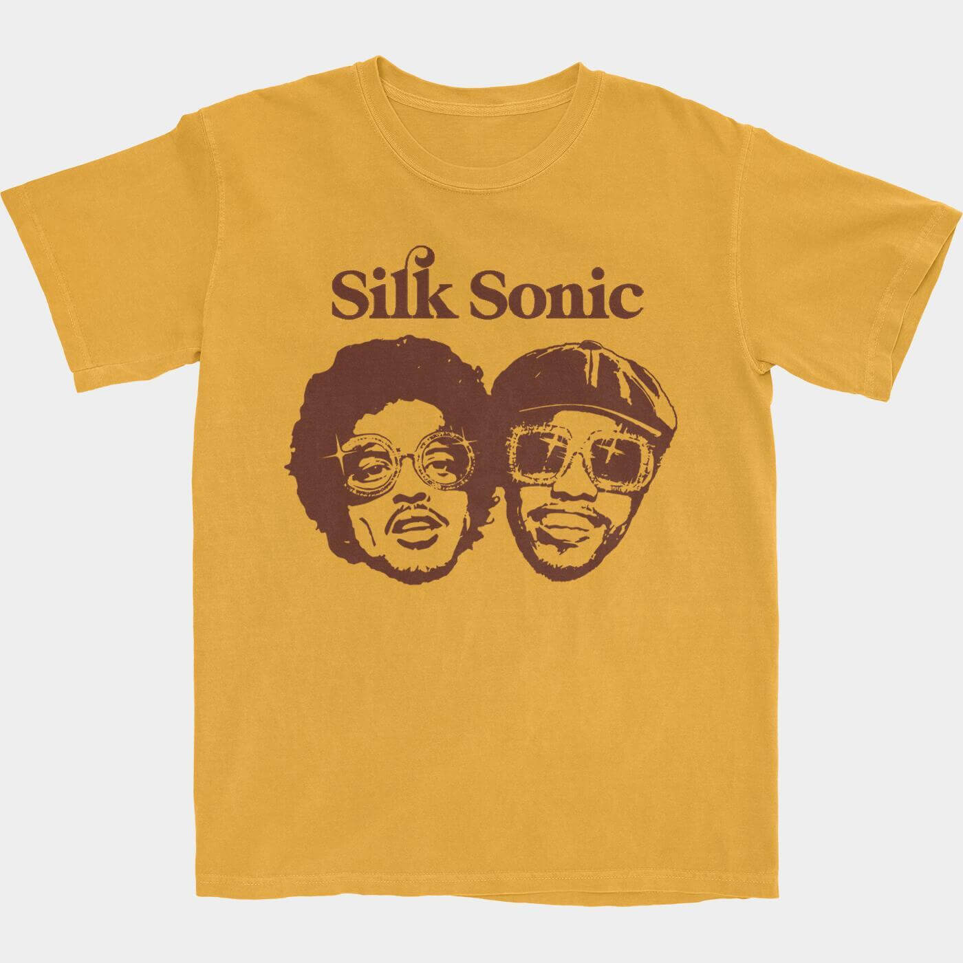 Silk Sonic : Gold T-Shirt