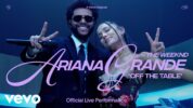 Ariana GrandeがThe Weekndを迎え「off the table」のライヴ・パフォーマンス動画を公開