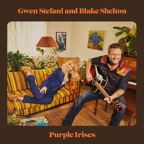 Gwen Stefani and Blake Shelton – Purple Irises