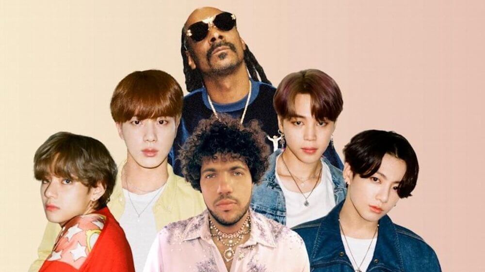 benny blanco, BTS & Snoop Dogg