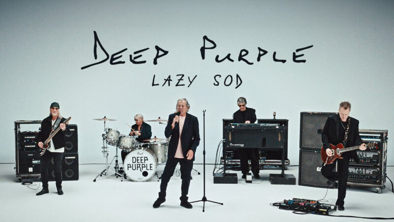ディープ・パープルが7/19リリースの新作アルバム『=1』から新曲「Lazy Sod」のミュージック・ビデオを公開