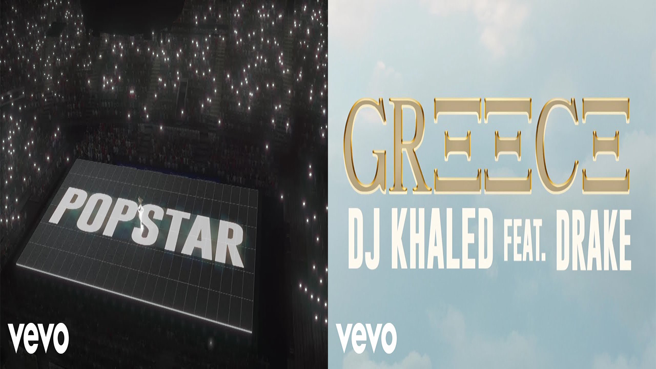 DJ KhaledがDrakeを迎えた「POPSTAR」「GREECE」を2曲同時発売、ビジュアル動画を公開