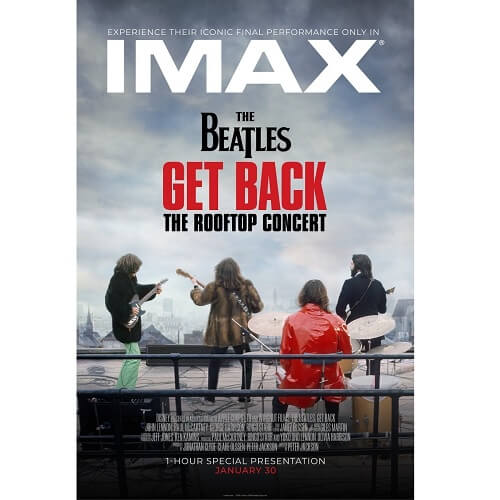 「Get Back The Rooftop Concert B2 Poster」1