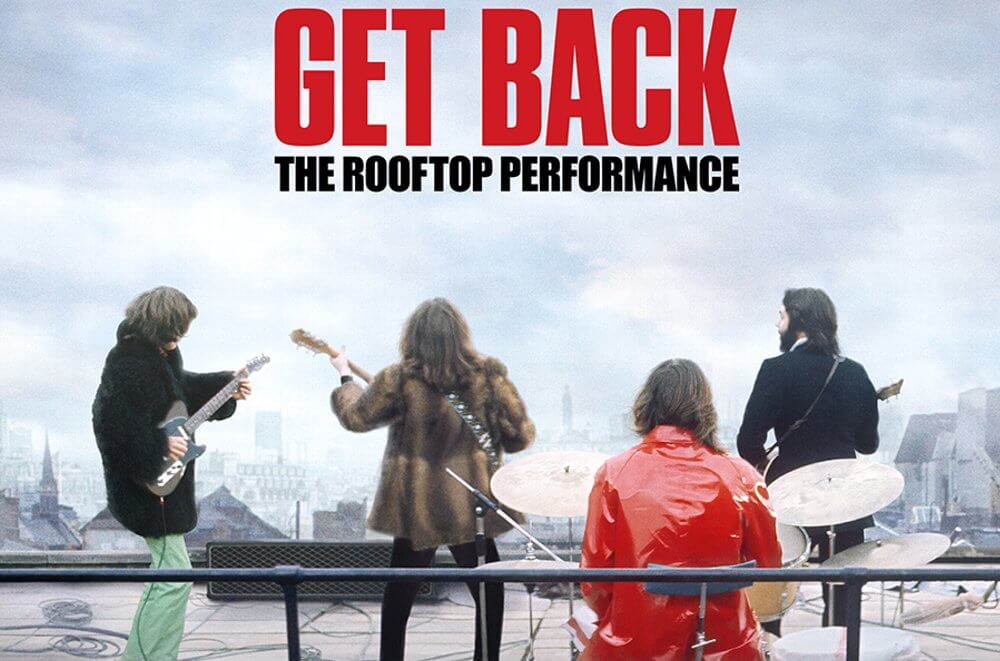 映画『ザ・ビートルズGet Back：ルーフトップ・コンサート』公開劇場でCDを買うと『レット・イット・ビー/ゲット・バック』両面ジャケット・ポスターが特典に