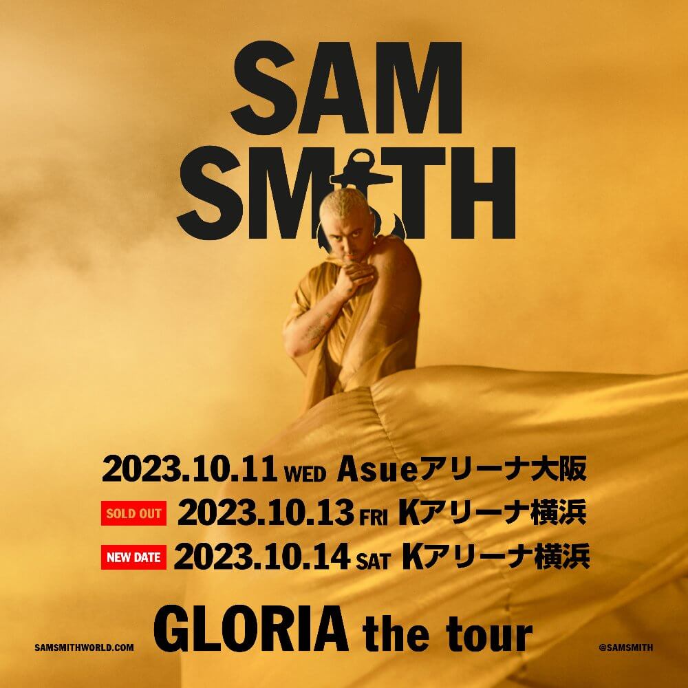 SAM SMITH “GLORIA the tour”