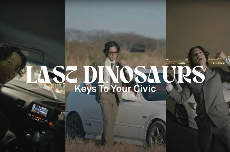 インディーロックバンド、ラスト・ダイナソーズが新曲「KEYS TO YOUR CIVIC」のミュージック・ビデオを公開