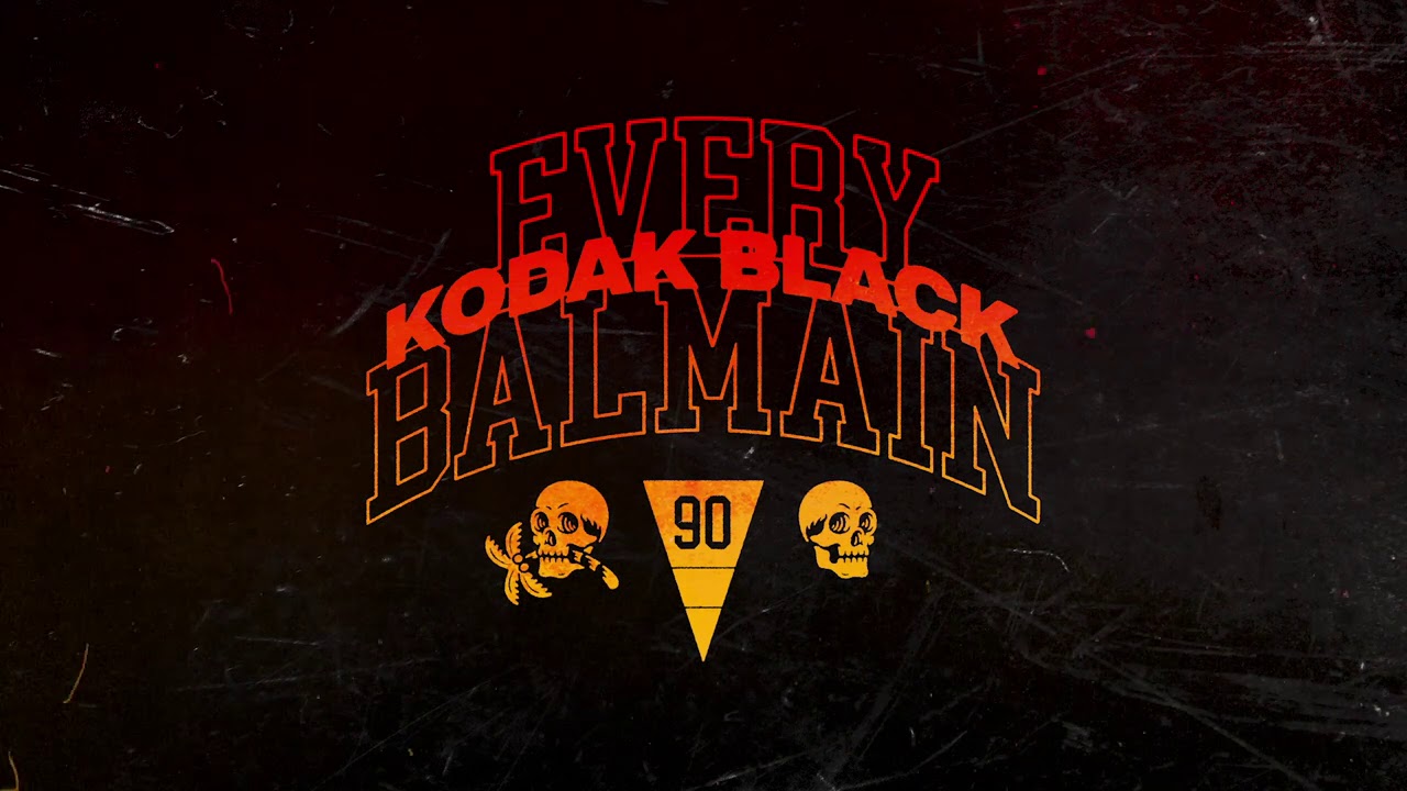 Kodak Blackが新曲「Every Balmain」を緊急リリースし音源を公開