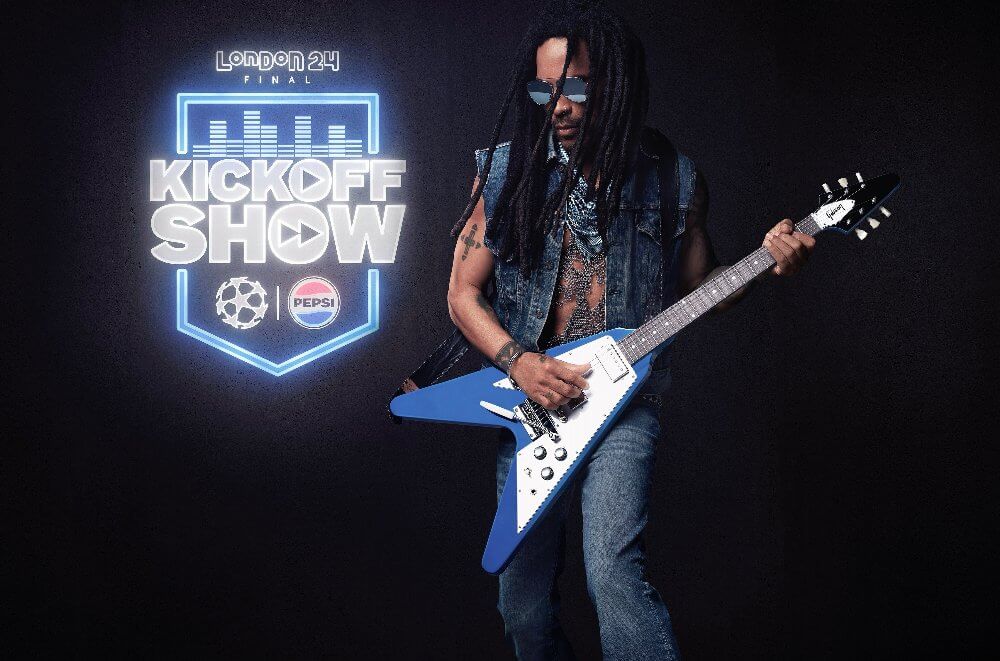 Lenny Kravitz Lenny Kravitz Performs At The 2024 Uefa Champions League