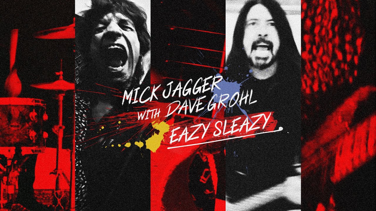 Mick JaggerがDave Grohlとの新曲「Eazy Sleazy」をサプライズリリースでリリック・ビデオを公開