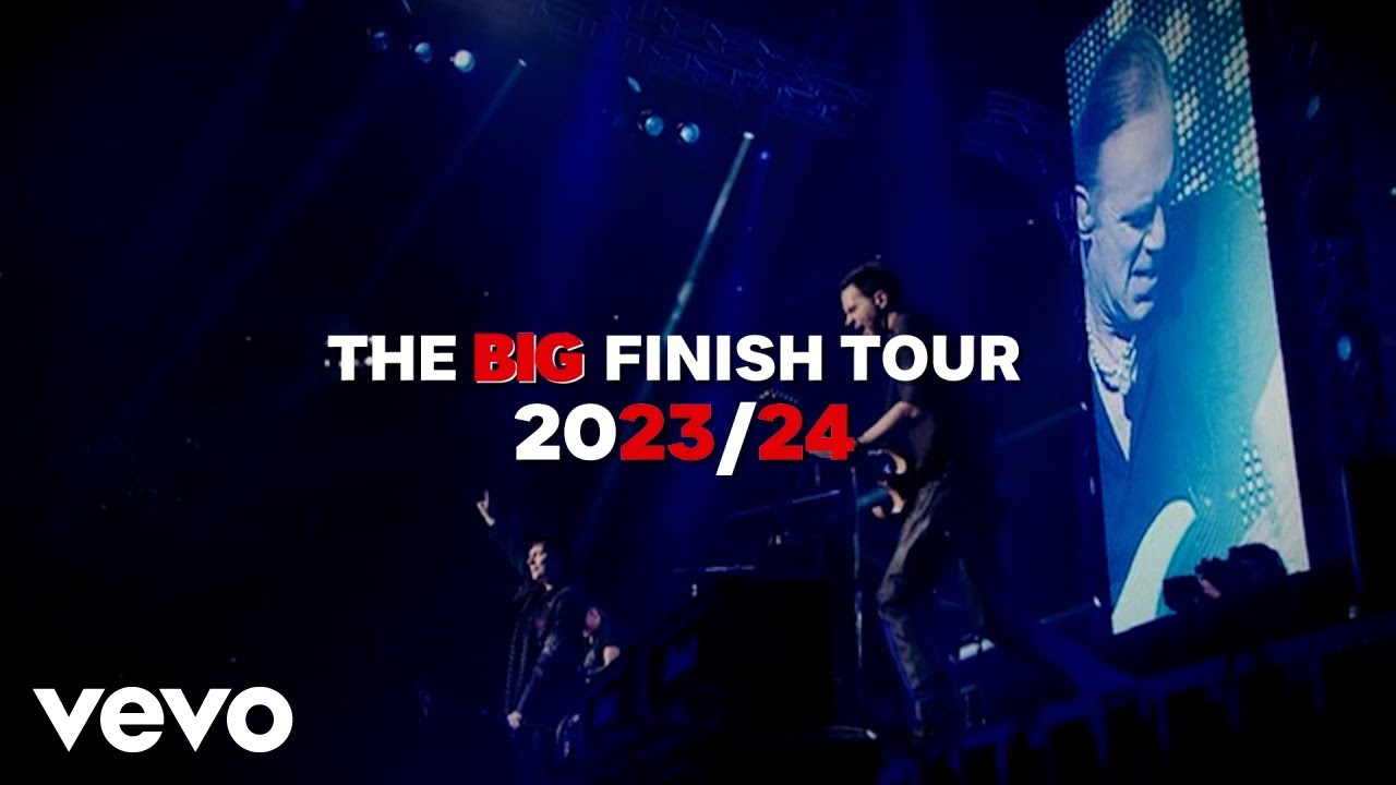 MR.BIGがフェアウェル・ツアー『The BIG Finish Tour 2023/24』に向けた告知動画を公開