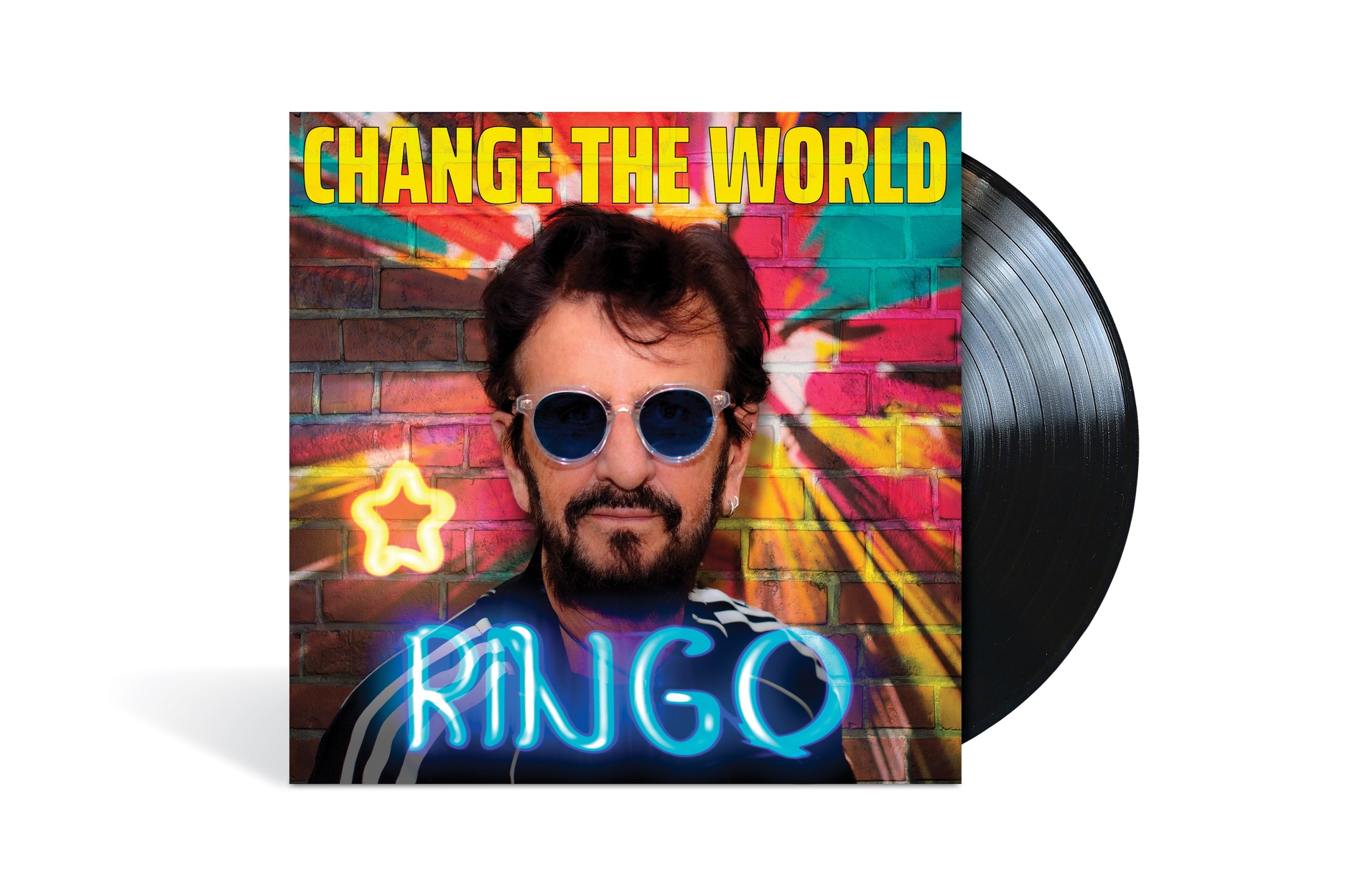 Ringo Starr「チェンジ・ザ・ワールド」レコード
