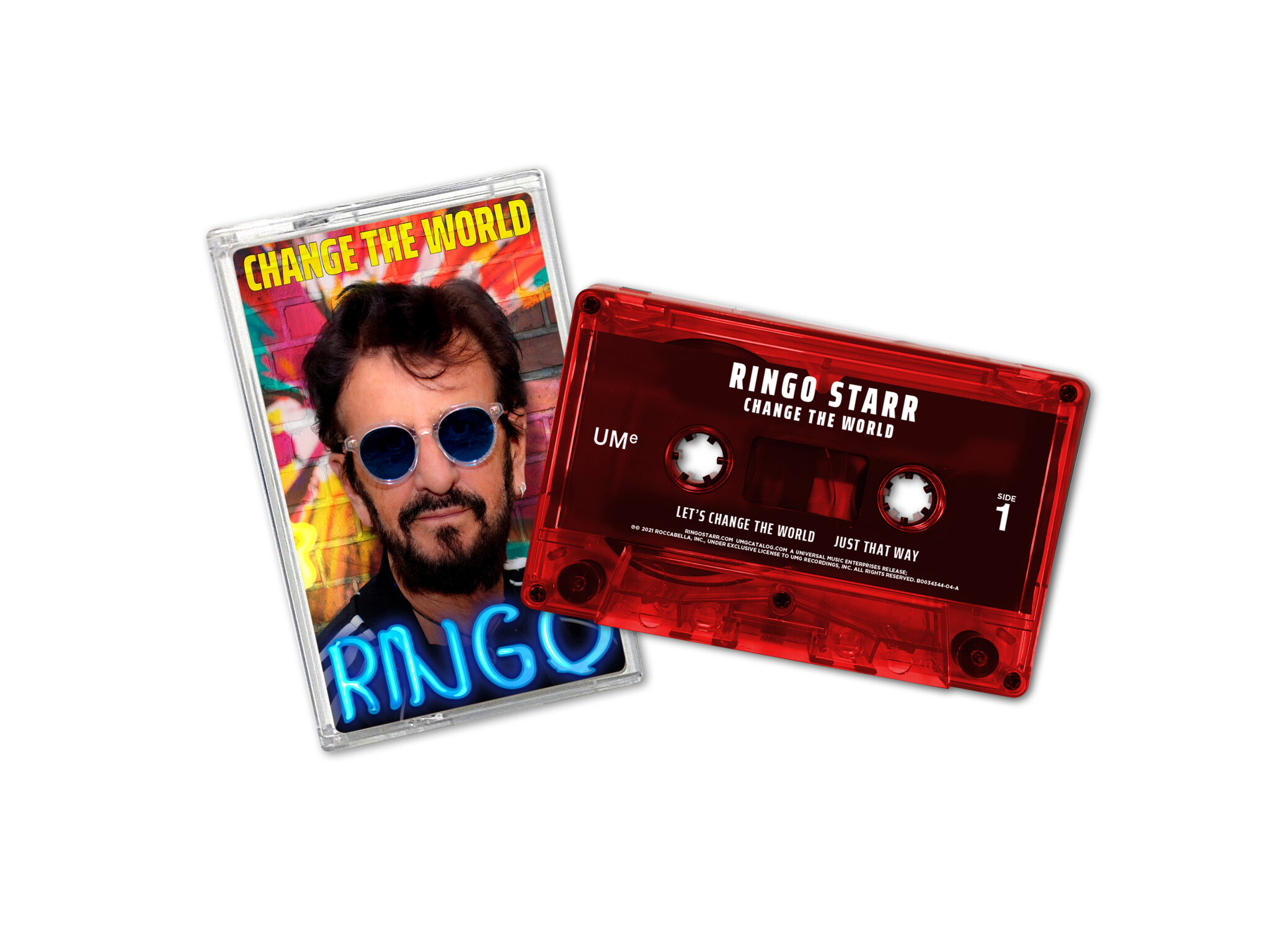 Ringo Starr「チェンジ・ザ・ワールド」10インチ・アナログ