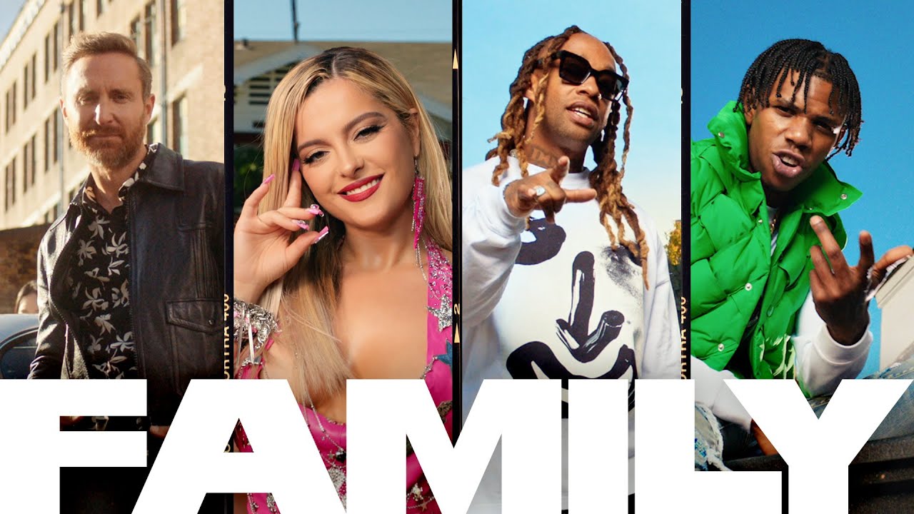 世界No.1のDJ David GuettaがBebe Rexha、Ty Dolla $ign、A Boogie Wit Da Hoodieを迎えた「Family」のミュージック・ビデオを公開