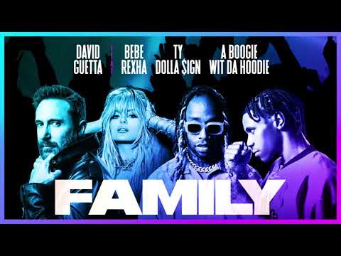 世界No.1のDJ David GuettaがBebe Rexha、Ty Dolla $ign、A Boogie Wit Da Hoodieと共に新曲「Family」をリリース！