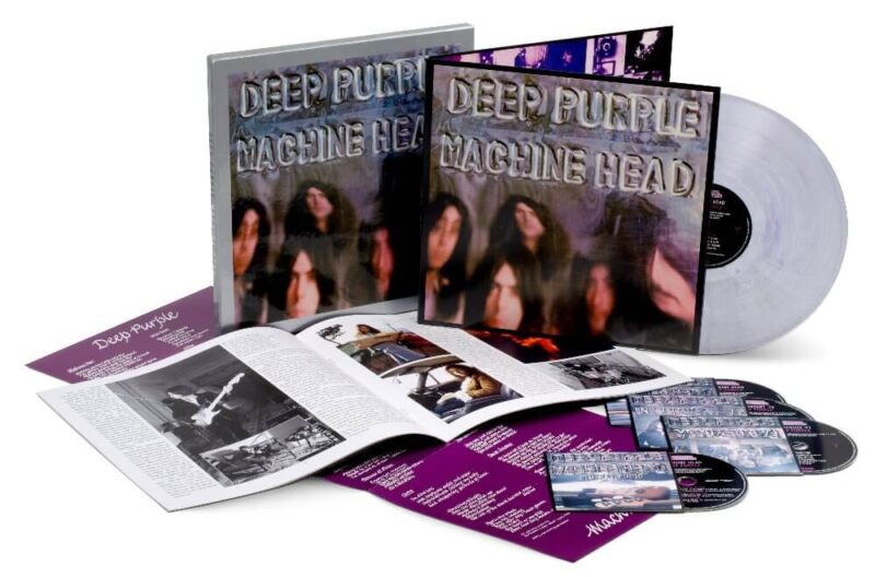 ディープ・パープルが1972年に発表した音楽史に燦然と輝く歴史的傑作『Machine Head』が、3枚組CD＋Blu-ray＋アナログ盤仕様のスーパー・デラックス・エディションとなって発売決定！
