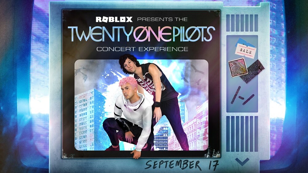 ROBLOXとワーナー・ミュージック・グループがTwenty One Pilots「Takeøver Tour」バーチャルコンサート体験の開催を発表！