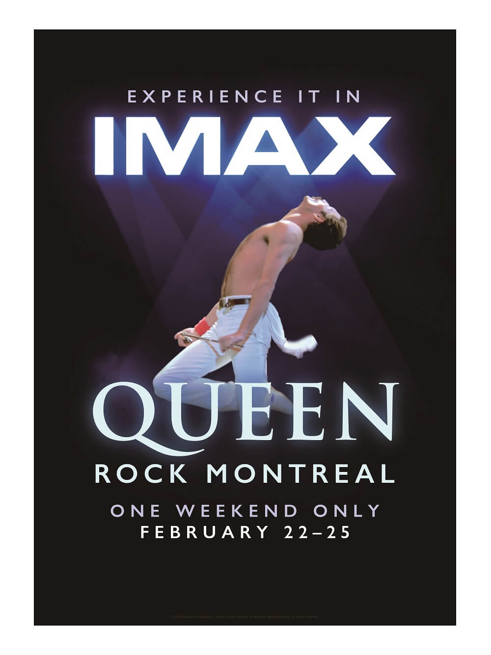 ・Rock Montreal IMAX B2 Poster / 1,700円+消費税