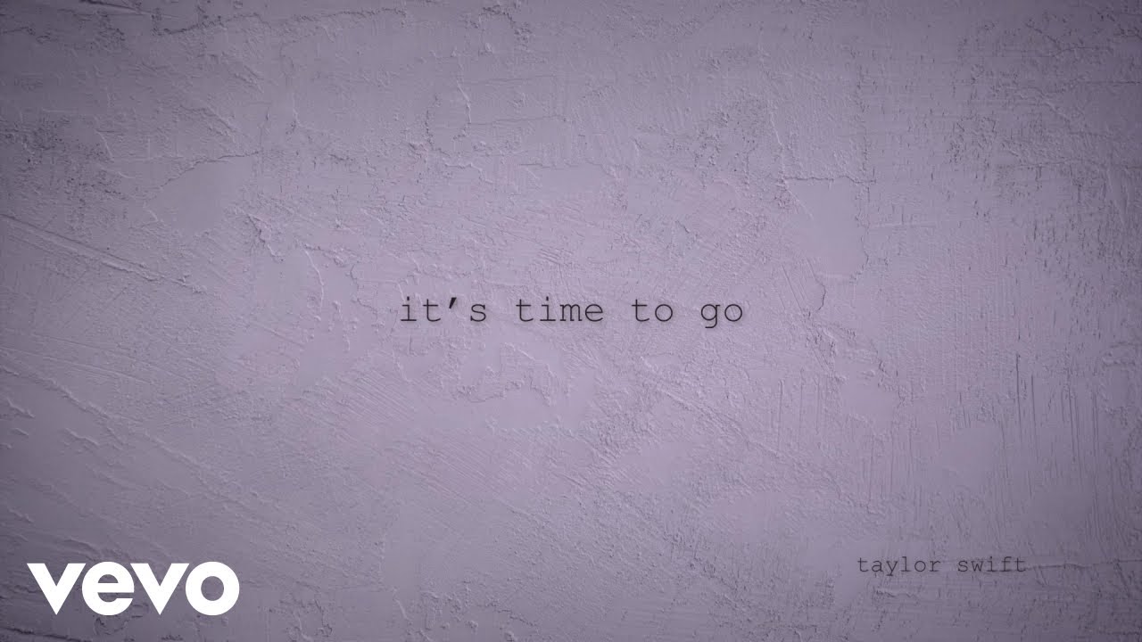 Taylor Swift「it's time to go」の洋楽歌詞・YouTube動画・解説まとめ