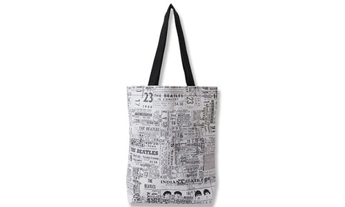 ・Ticket Allover Printed Tote