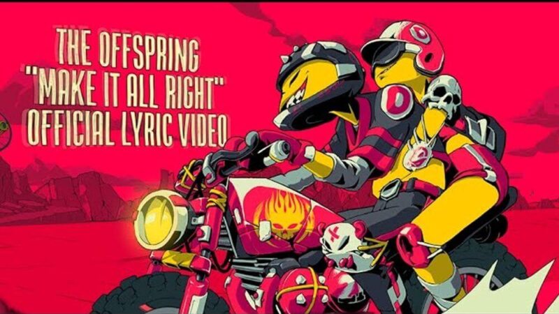 オフスプリングが10/11新作アルバム『Supercharged』から「Make It All Right」のリリック・ビデオを公開